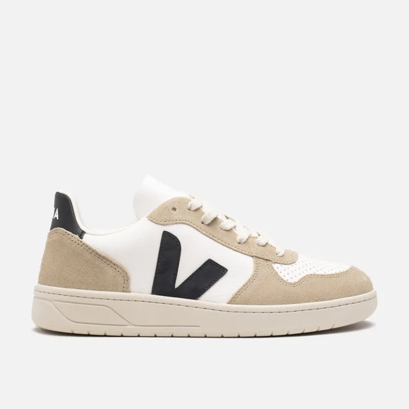 V-10 CHROMEFREE LEATHER - WHITE / BLACK / SAHARA sold by Lapstone & Hammer