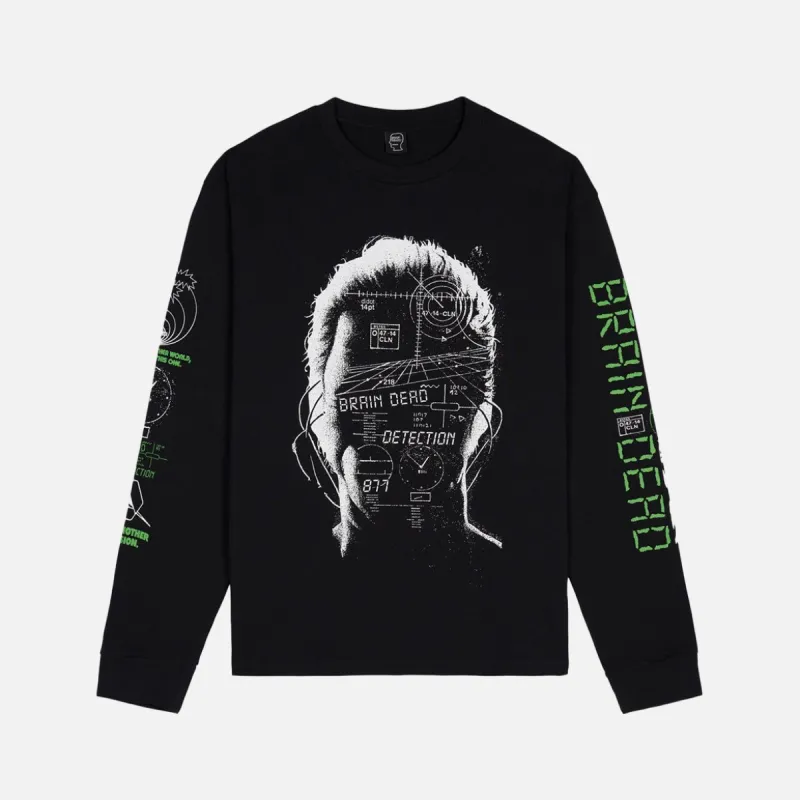 ALTERNATE DIMENSION LS T-SHIRT - BLACK sold by Lapstone & Hammer