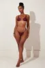 The Mars detail cup bikini - Wine  sold by MARS THE LABEL