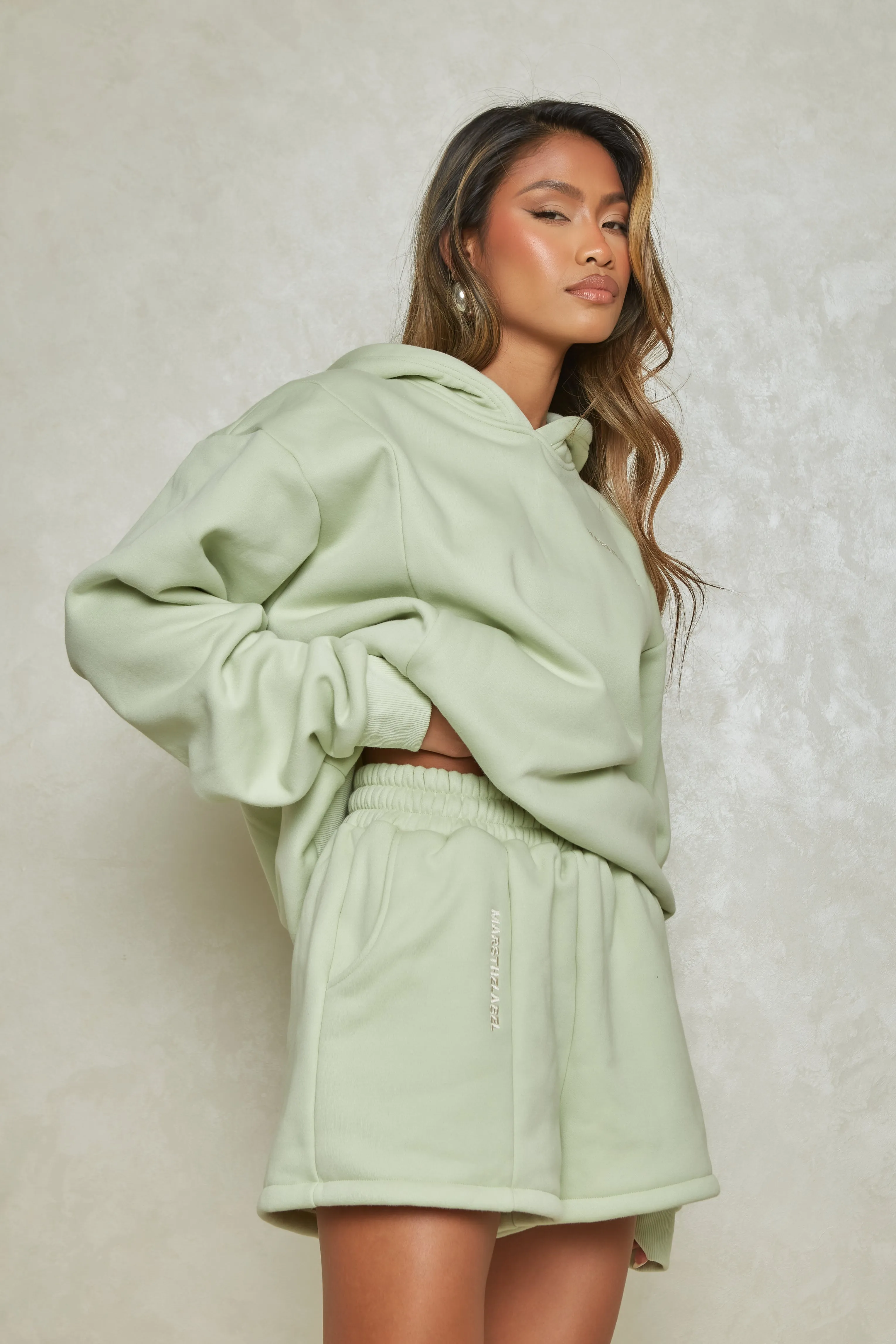 The Essentials Hoodie - Sage sold by MARS THE LABEL product image thumbnail 3