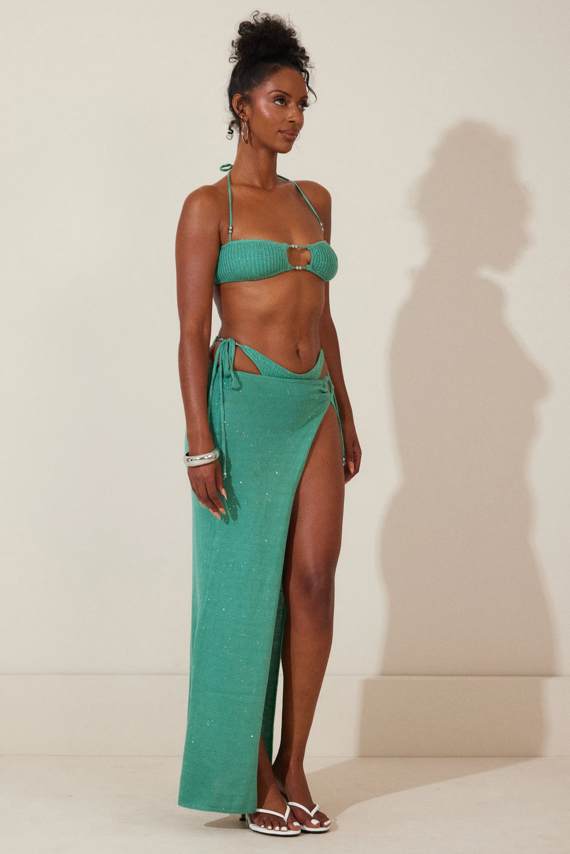The Alaithea Maxi in Teal sold by MARS THE LABEL product image thumbnail 4