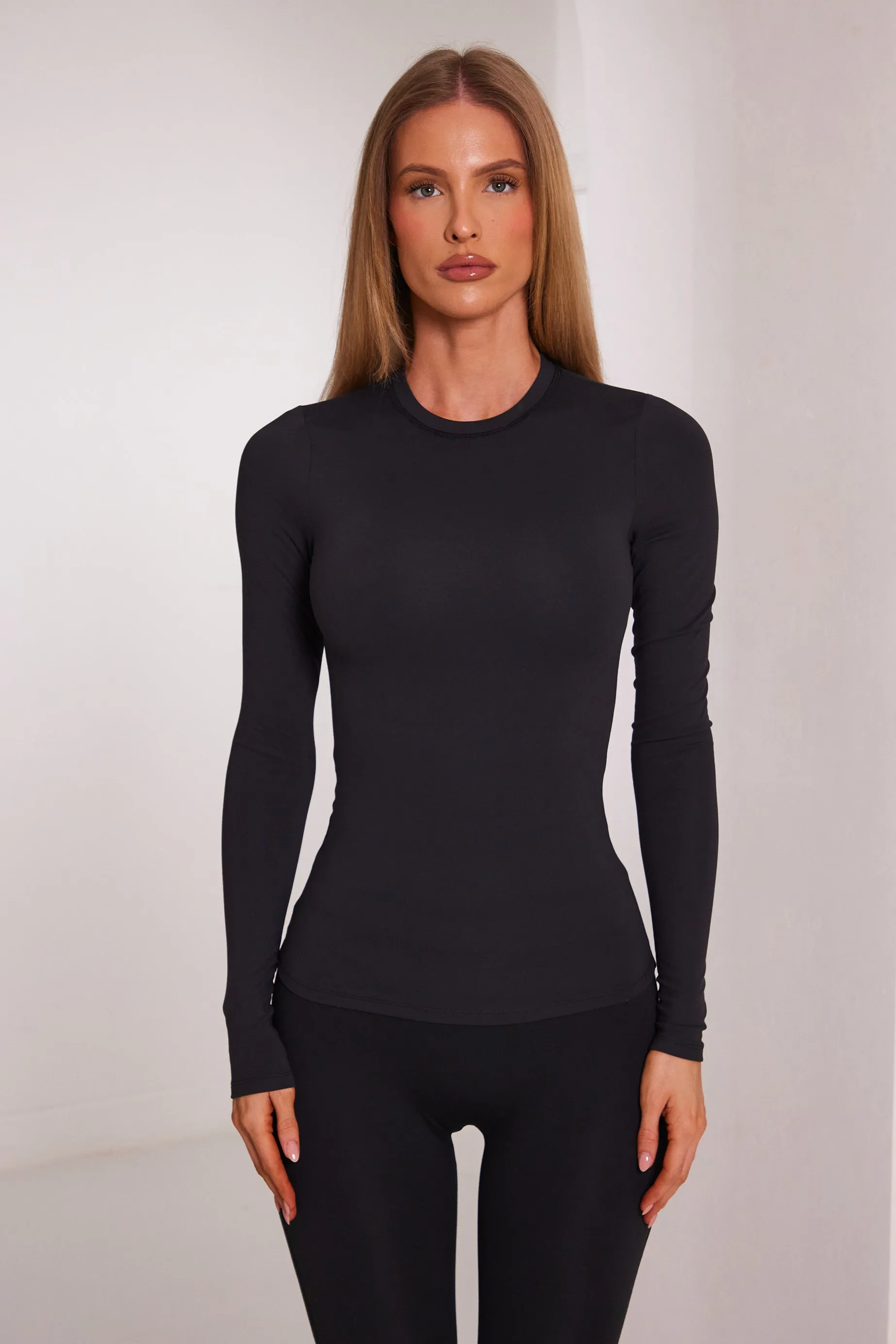 The Sculpt long sleeve tee - Black sold by MARS THE LABEL product image thumbnail 3