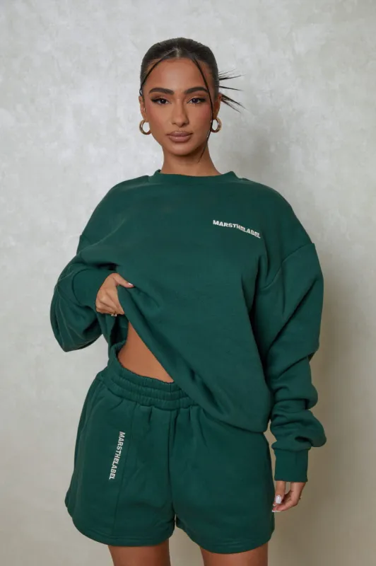 The Essentials Shorts - Forest Green sold by MARS THE LABEL