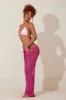 The Crochet maxi cover up- Pink sold by MARS THE LABEL
