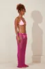 The Crochet maxi cover up- Pink sold by MARS THE LABEL