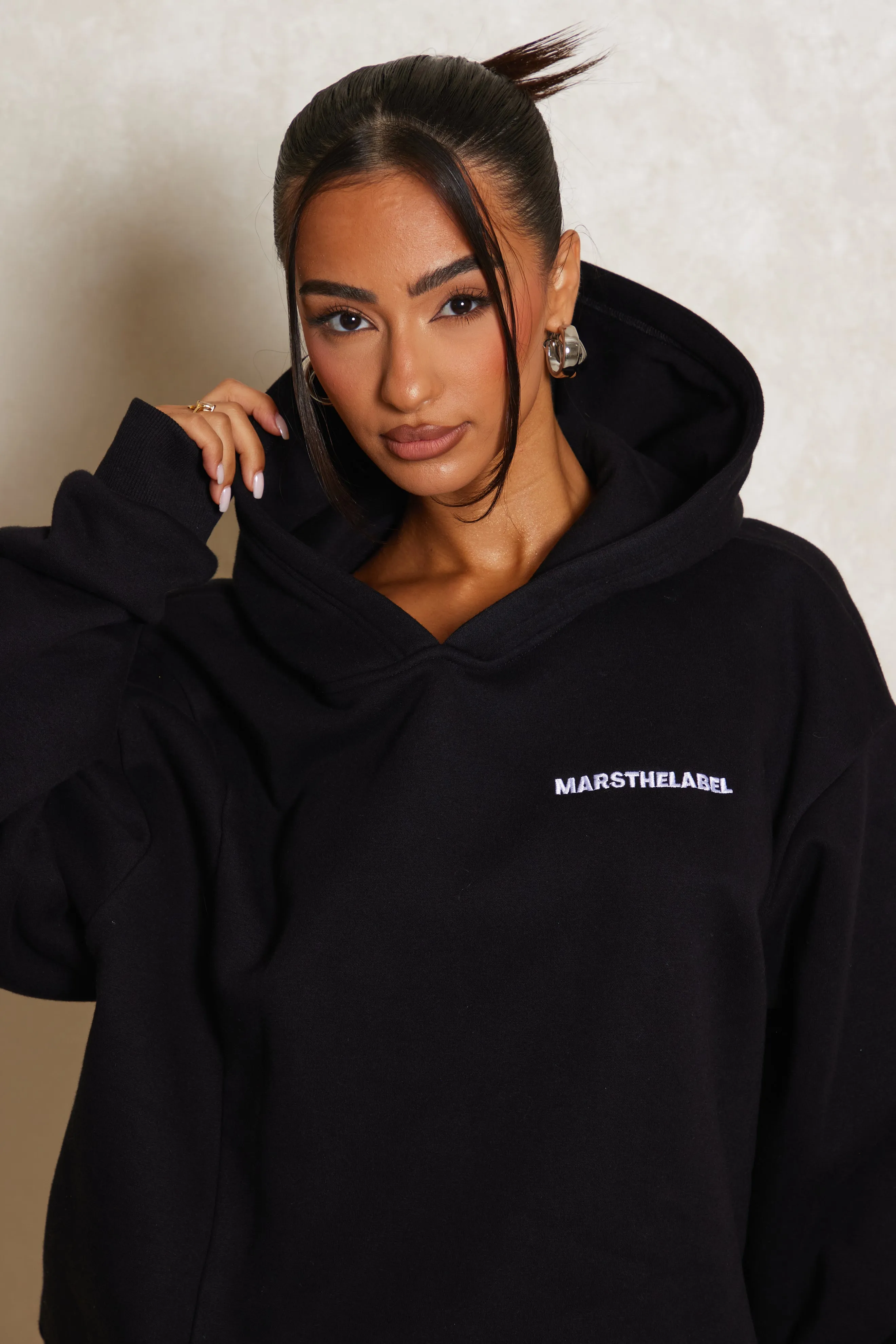 The Essentials Hoodie - Black sold by MARS THE LABEL product image thumbnail 2