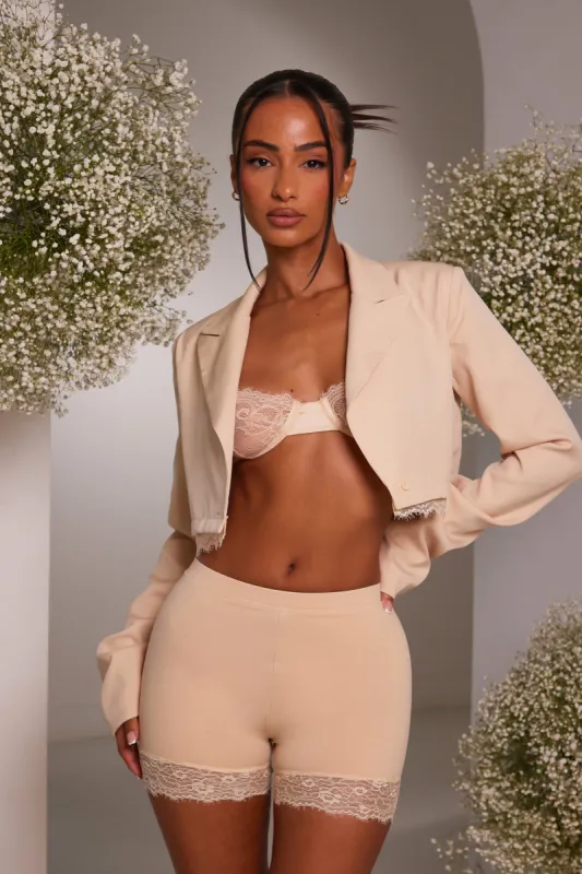 Little Cream Blazer made by MARS THE LABEL