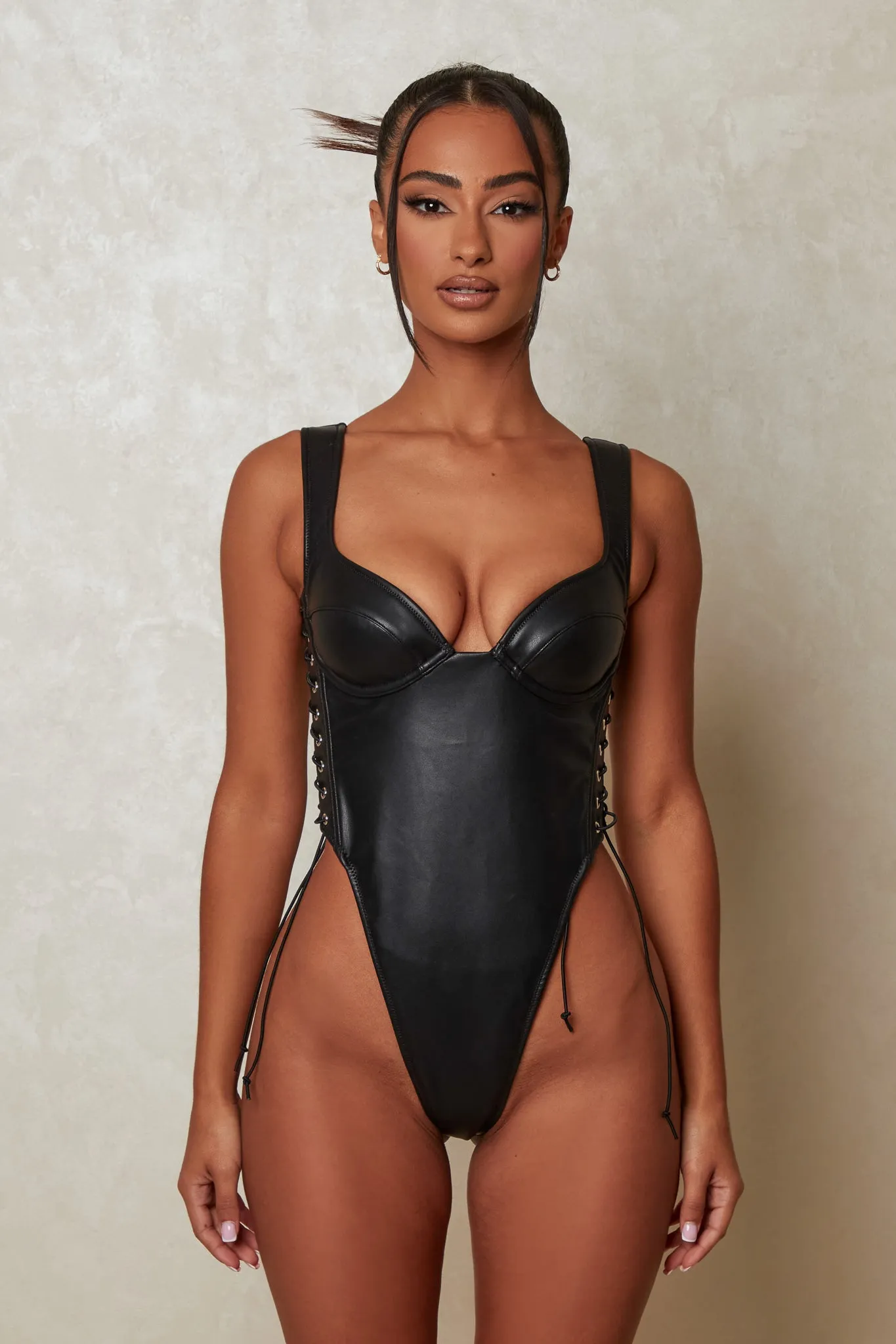 The Laced Bodysuit - Black sold by MARS THE LABEL product image thumbnail 2