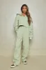 The Essentials Cropped Jacket - Sage sold by MARS THE LABEL
