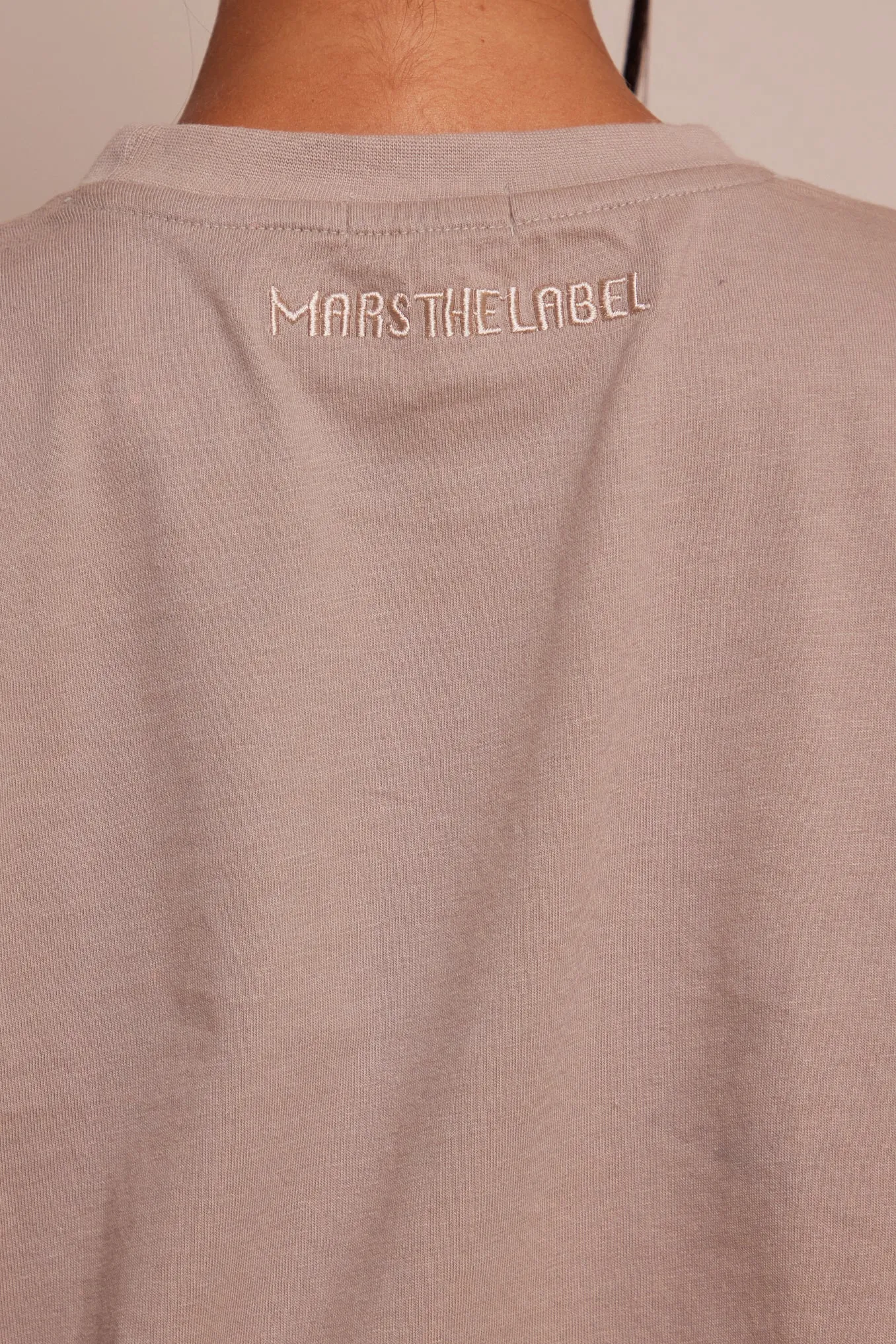 Planet Mars Short Sleeve T-shirt - Stone sold by MARS THE LABEL product image thumbnail 5