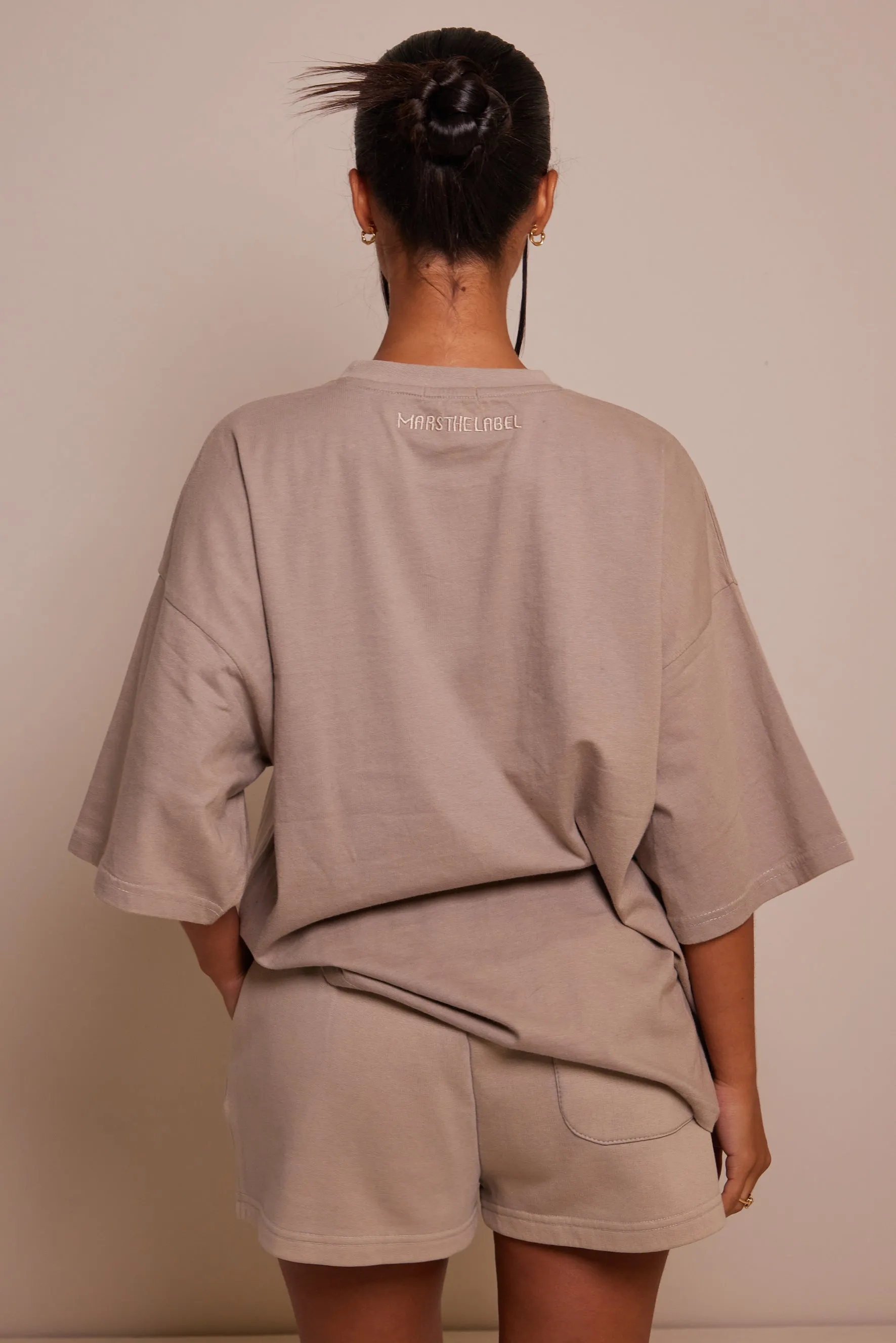 Planet Mars Short Sleeve T-shirt - Stone sold by MARS THE LABEL product image thumbnail 4