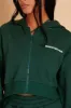 The Essentials Cropped Jacket - Forest Green sold by MARS THE LABEL