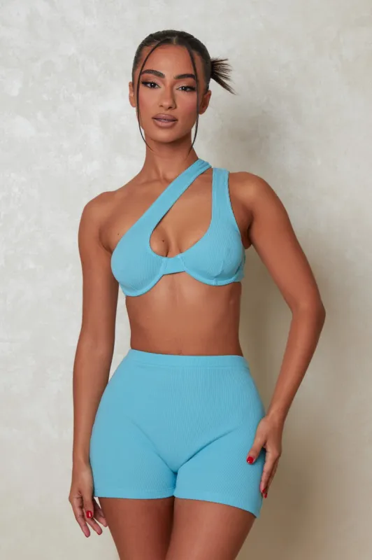 The Signature Ribbed Set - Blue sold by MARS THE LABEL
