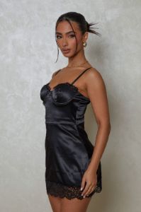 The Little Lace Dress - Black sold by MARS THE LABEL