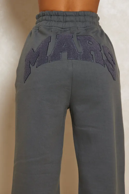 The Mars Varsity Joggers - Charcoal sold by MARS THE LABEL