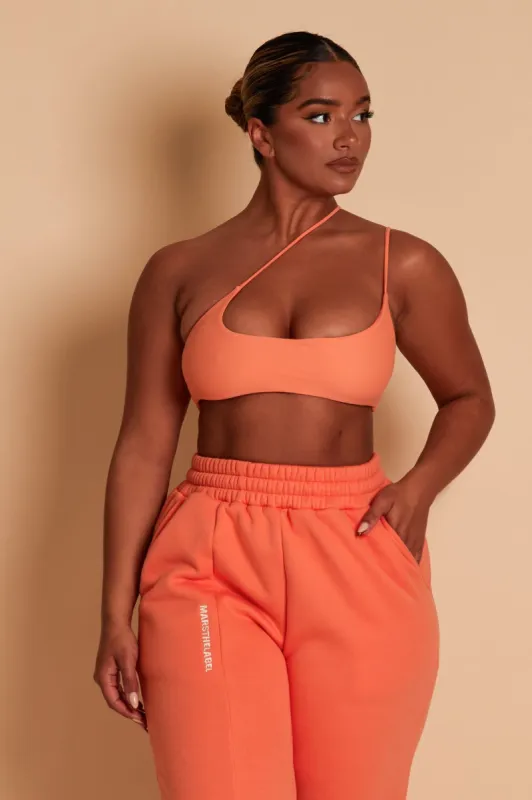 The Essentials Bralet - Orange sold by MARS THE LABEL