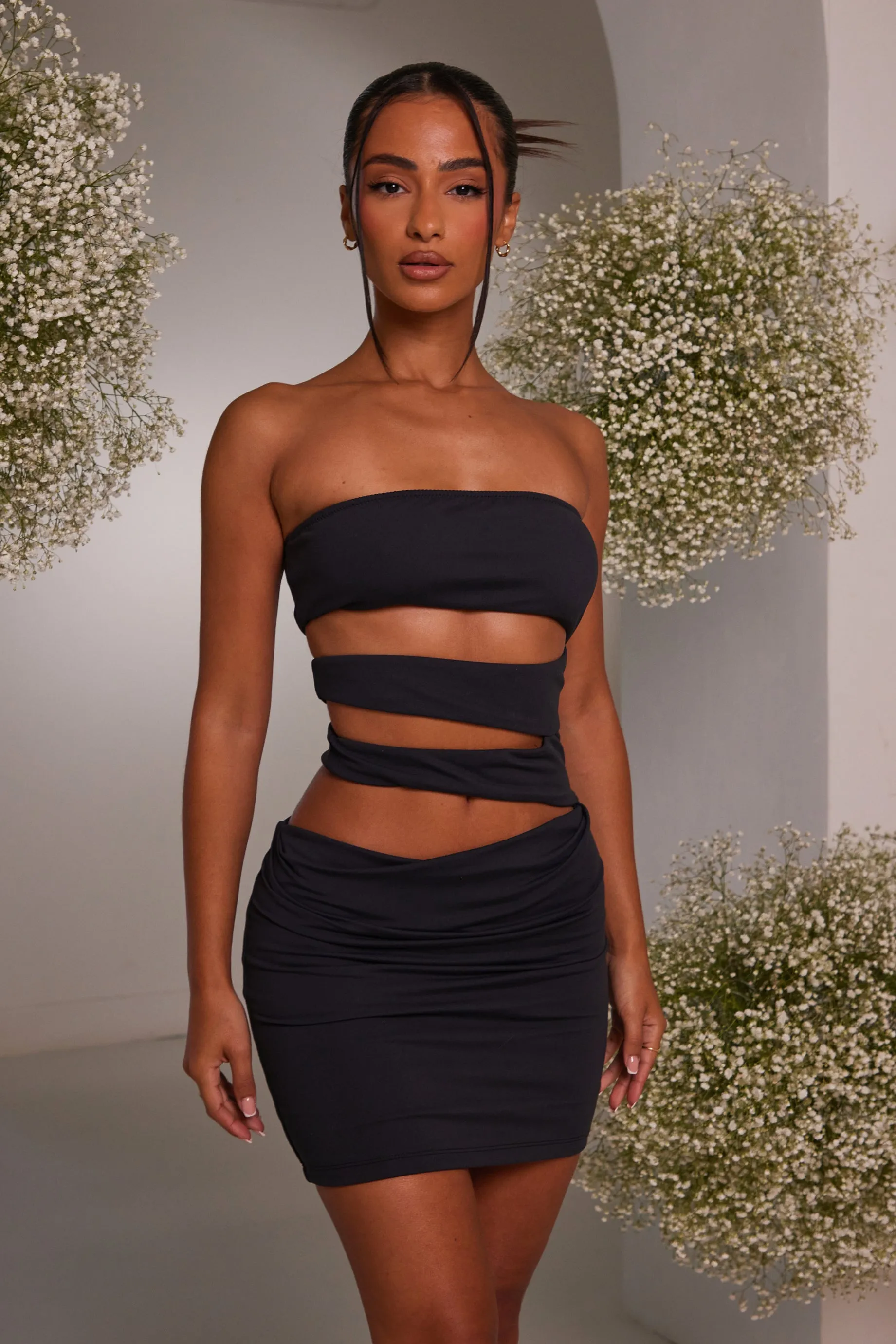 The multi strap mini- Black sold by MARS THE LABEL