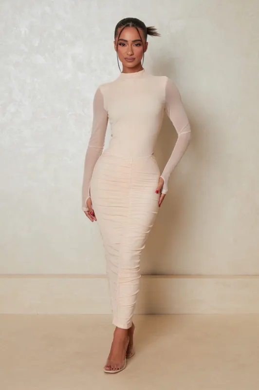 The Body Mesh Set - Cream sold by MARS THE LABEL