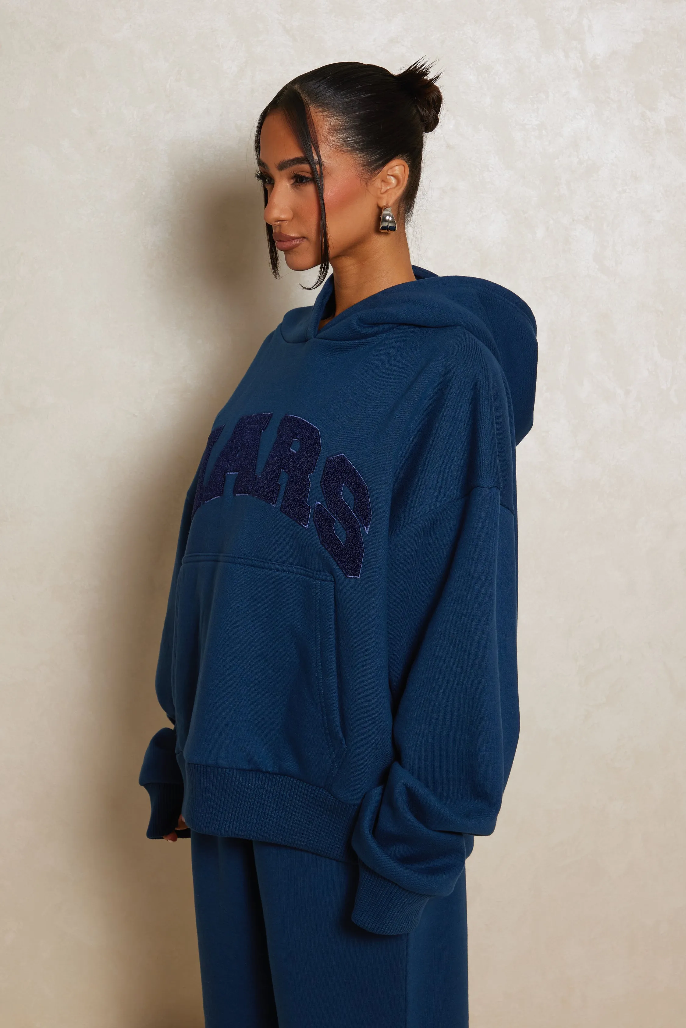 The Mars Varsity Hoodie - Deep Blue sold by MARS THE LABEL product image thumbnail 3