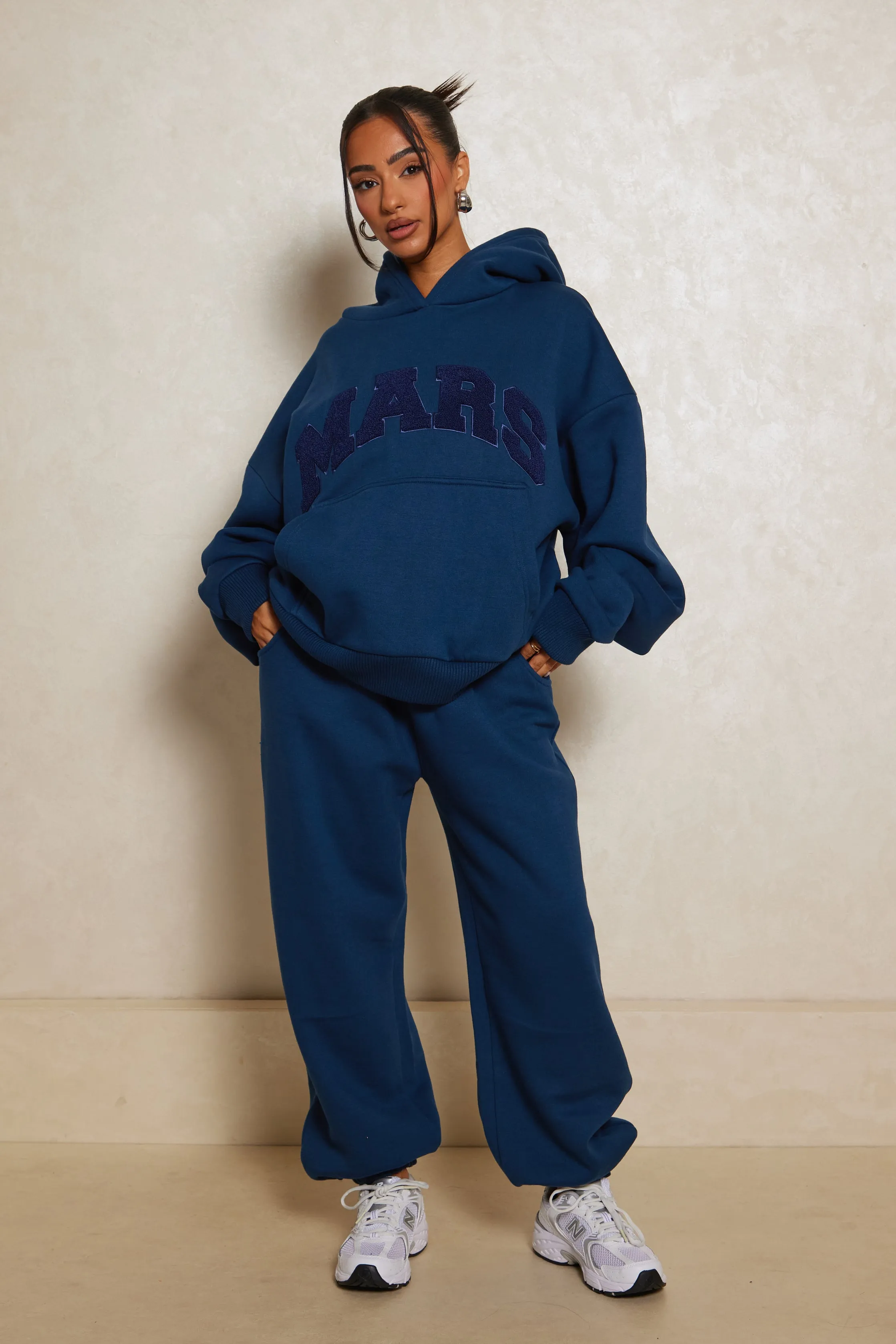 The Mars Varsity Hoodie - Deep Blue sold by MARS THE LABEL product image thumbnail 5