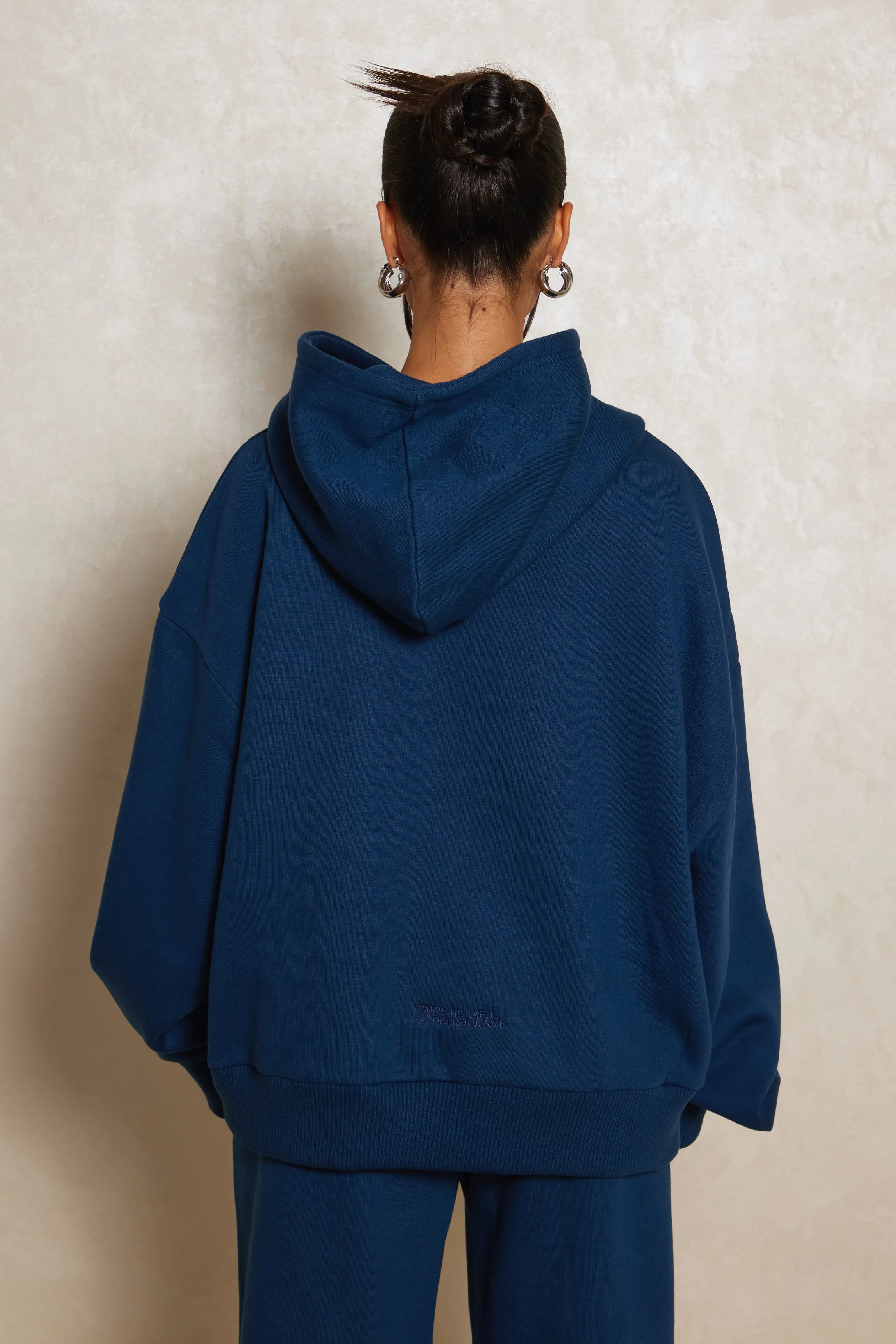 The Mars Varsity Hoodie - Deep Blue sold by MARS THE LABEL product image thumbnail 4