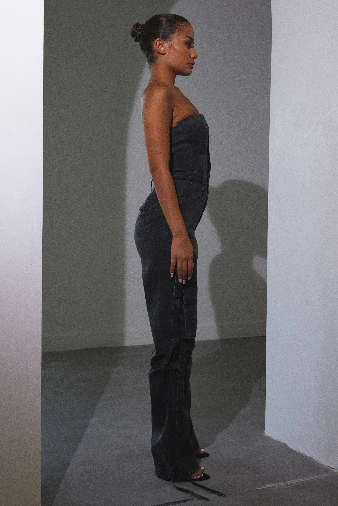 Bandeau cargo jumpsuit - Print sold by MARS THE LABEL product image thumbnail 5