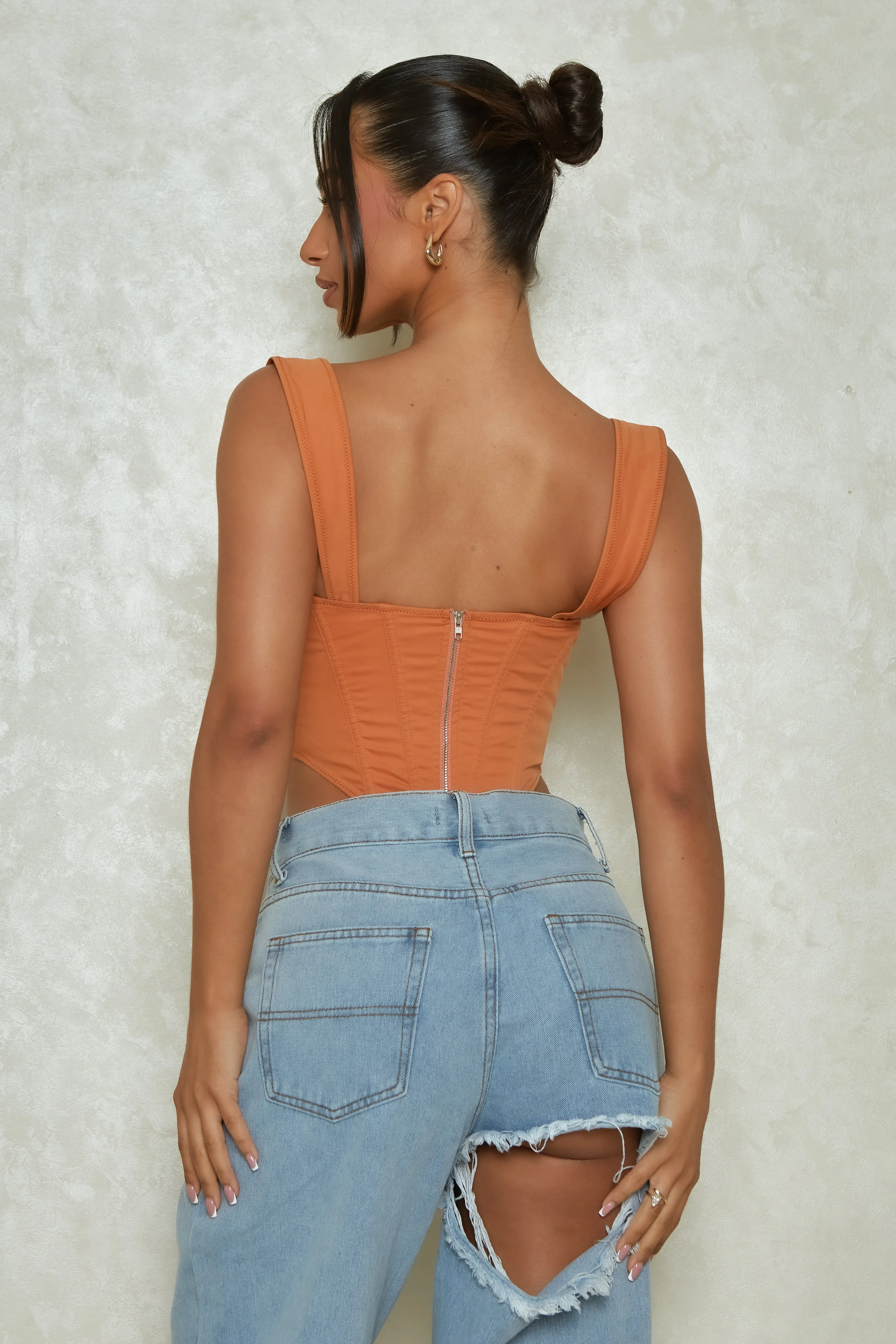 The colour corset- Rust sold by MARS THE LABEL product image thumbnail 2