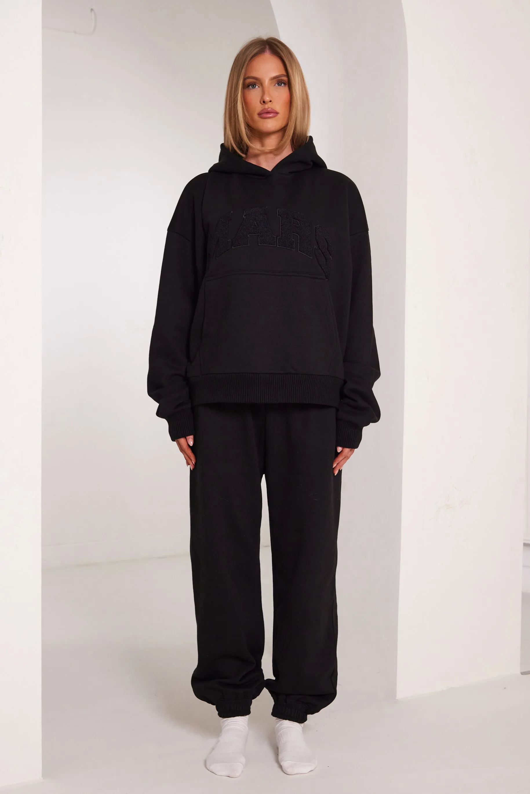 The Mars Varsity Hoodie - Black sold by MARS THE LABEL product image thumbnail 2