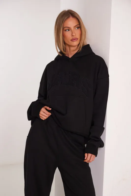 The Mars Varsity Hoodie - Black sold by MARS THE LABEL