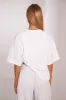 The short sleeve oversized tee - White sold by MARS THE LABEL