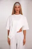 The short sleeve oversized tee - White sold by MARS THE LABEL