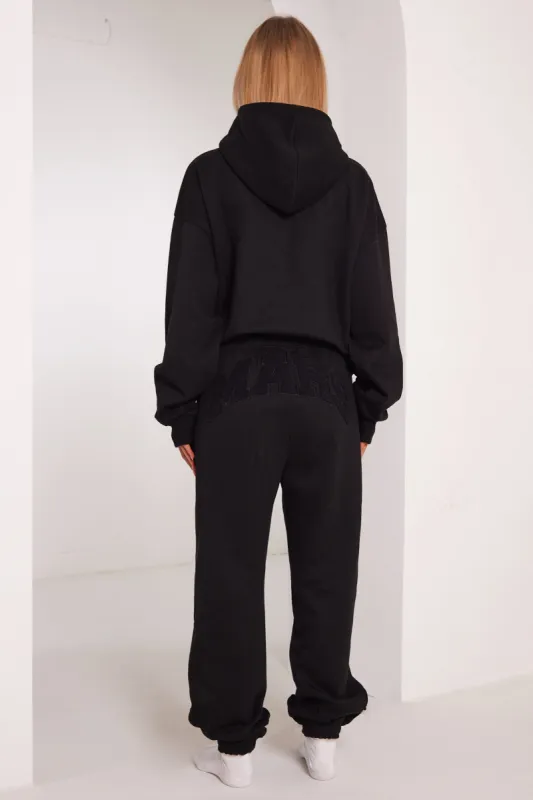 The Mars Varsity Joggers - Black sold by MARS THE LABEL