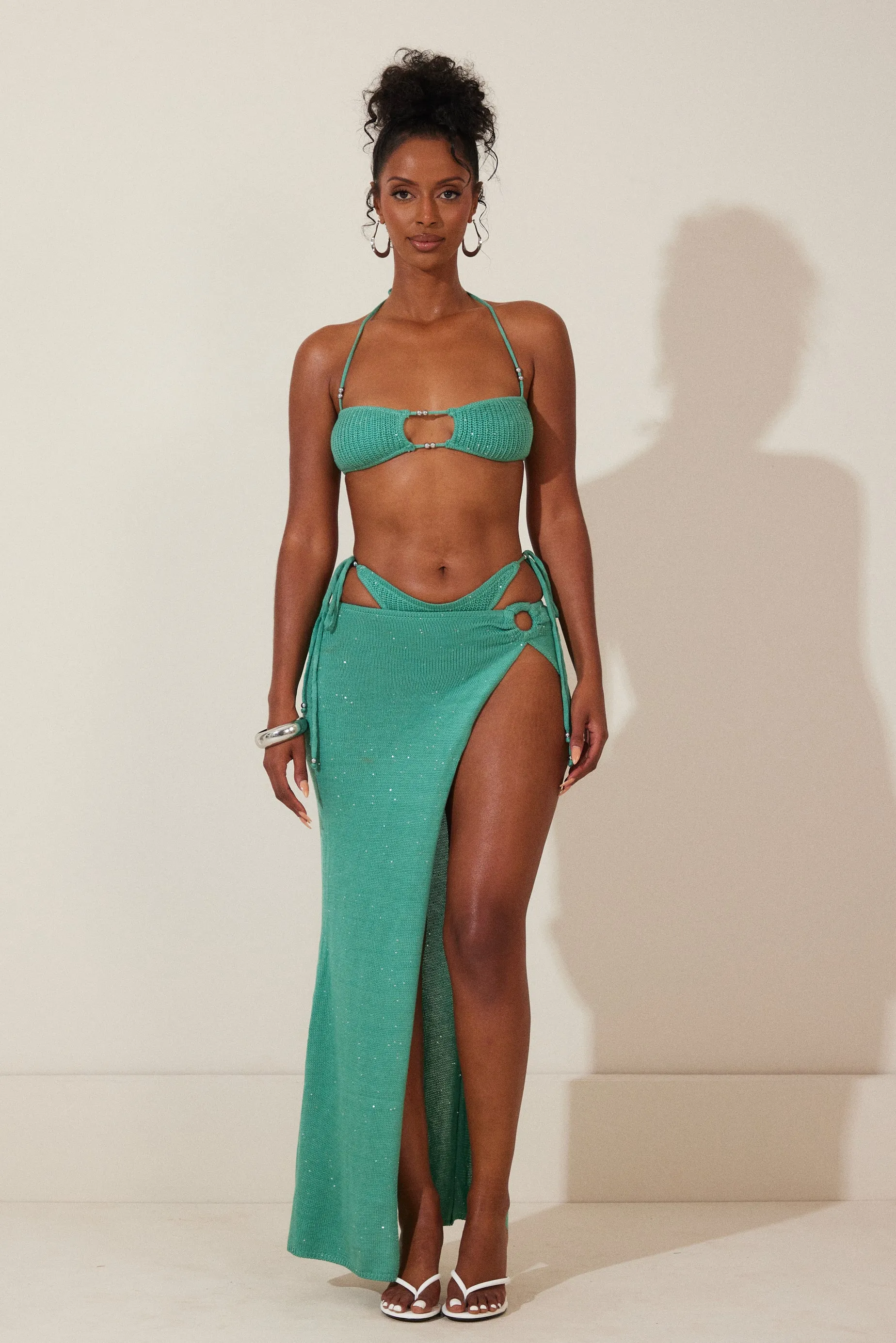 The Acephie Bikini in Teal sold by MARS THE LABEL product image thumbnail 3