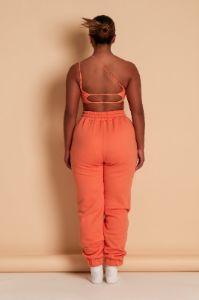 The Essentials Joggers - Orange sold by MARS THE LABEL