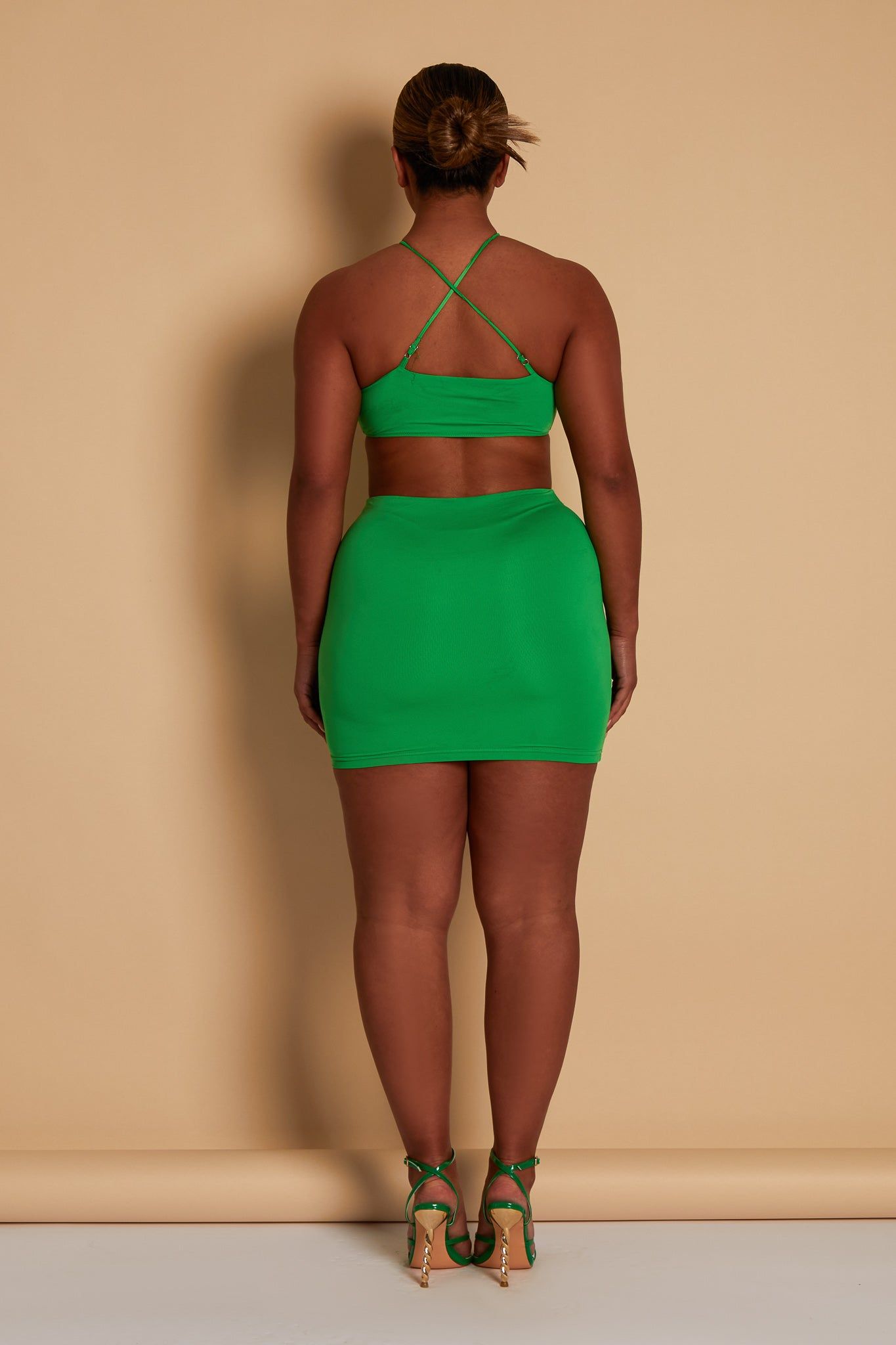 Cross Front Mini - Green sold by MARS THE LABEL product image thumbnail 3