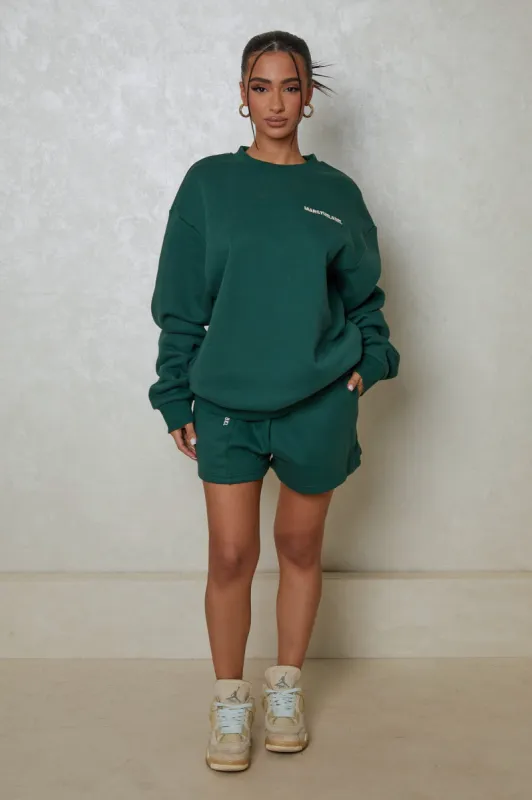 The Essentials Sweater - Forest Green made by MARS THE LABEL