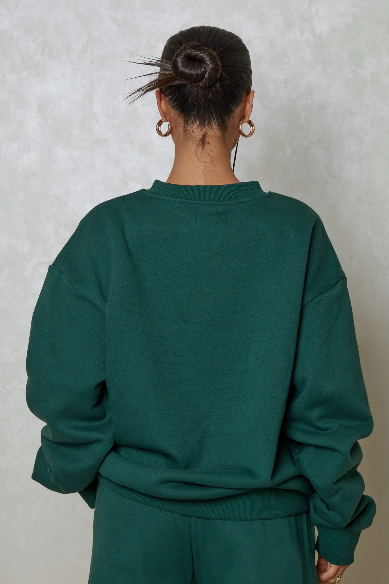 The Essentials Sweater - Forest Green sold by MARS THE LABEL product image thumbnail 3