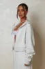 The Essentials Cropped Jacket - Marl Grey sold by MARS THE LABEL