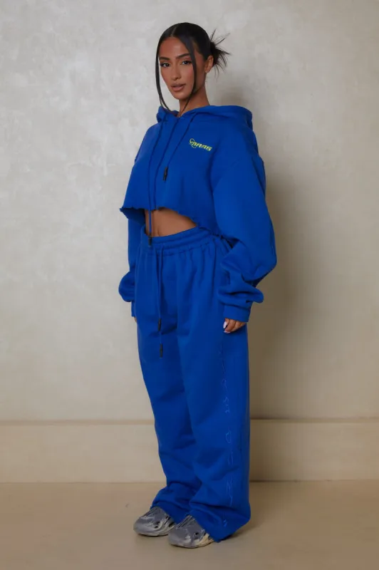 Life on Mars Graphic Joggers - Cobalt sold by MARS THE LABEL