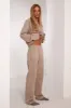 The Embossed Straight Leg Joggers - Stone sold by MARS THE LABEL