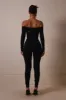 The Cut out lace up jumpsuit- Black sold by MARS THE LABEL