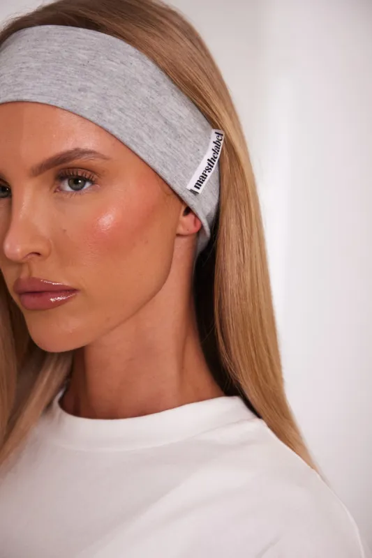 The Jersey headband - Grey sold by MARS THE LABEL