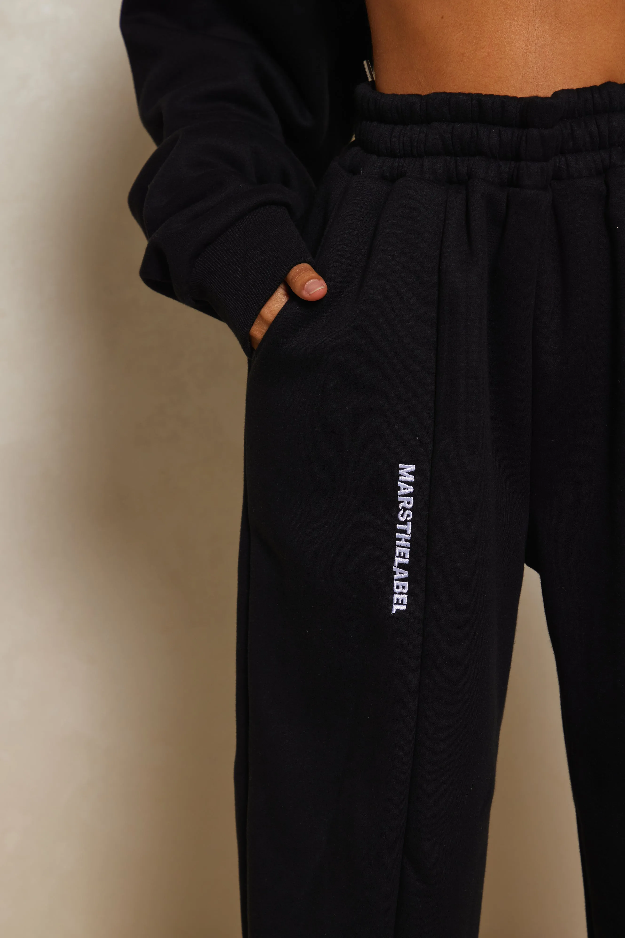 The Essentials Joggers - Black sold by MARS THE LABEL product image thumbnail 4
