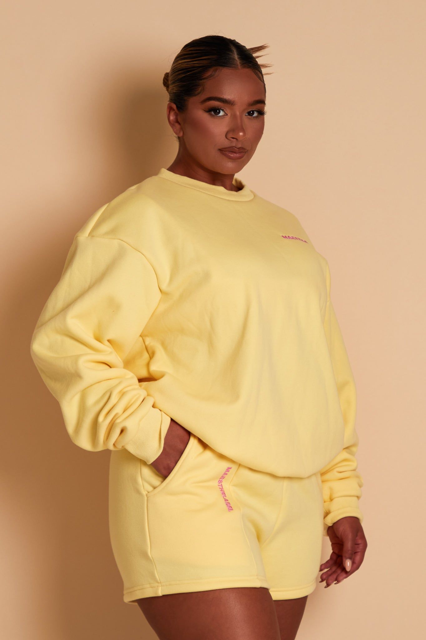 The Essentials Sweater - Yellow sold by MARS THE LABEL product image thumbnail 4