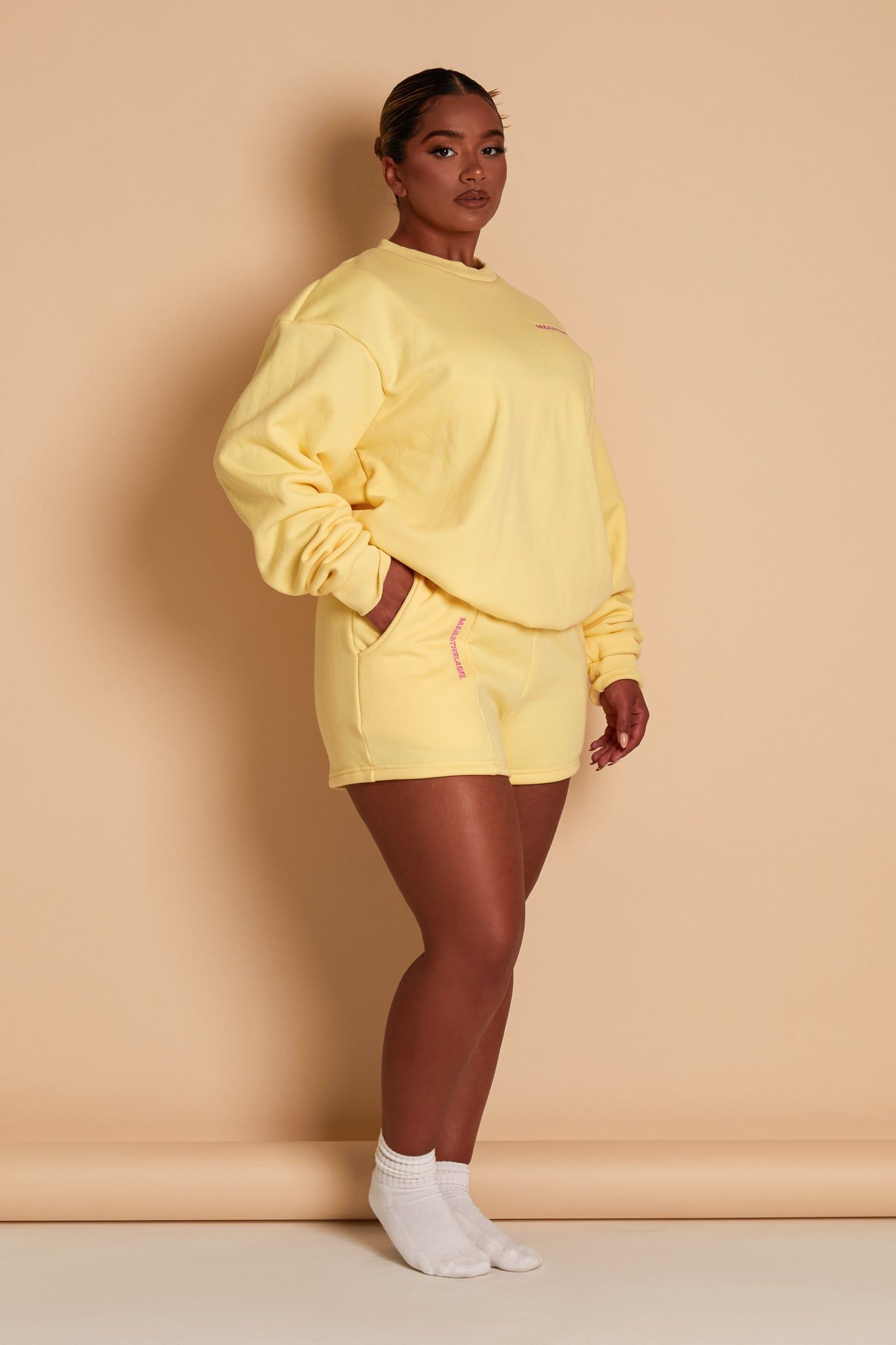 The Essentials Sweater - Yellow sold by MARS THE LABEL product image thumbnail 3