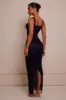 The Cinched Lace Corset Maxi Set - Navy sold by MARS THE LABEL