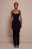 The Cinched Lace Corset Maxi Set - Navy sold by MARS THE LABEL