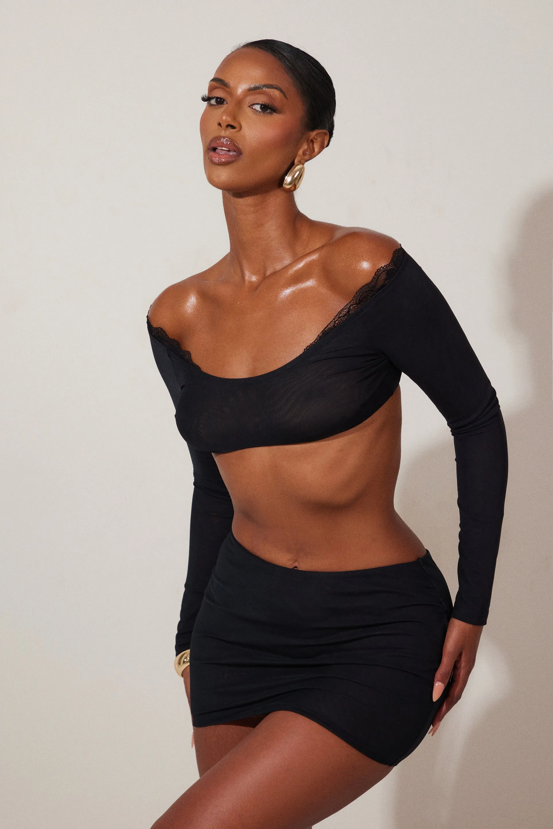 The Nikoli Set in Black sold by MARS THE LABEL