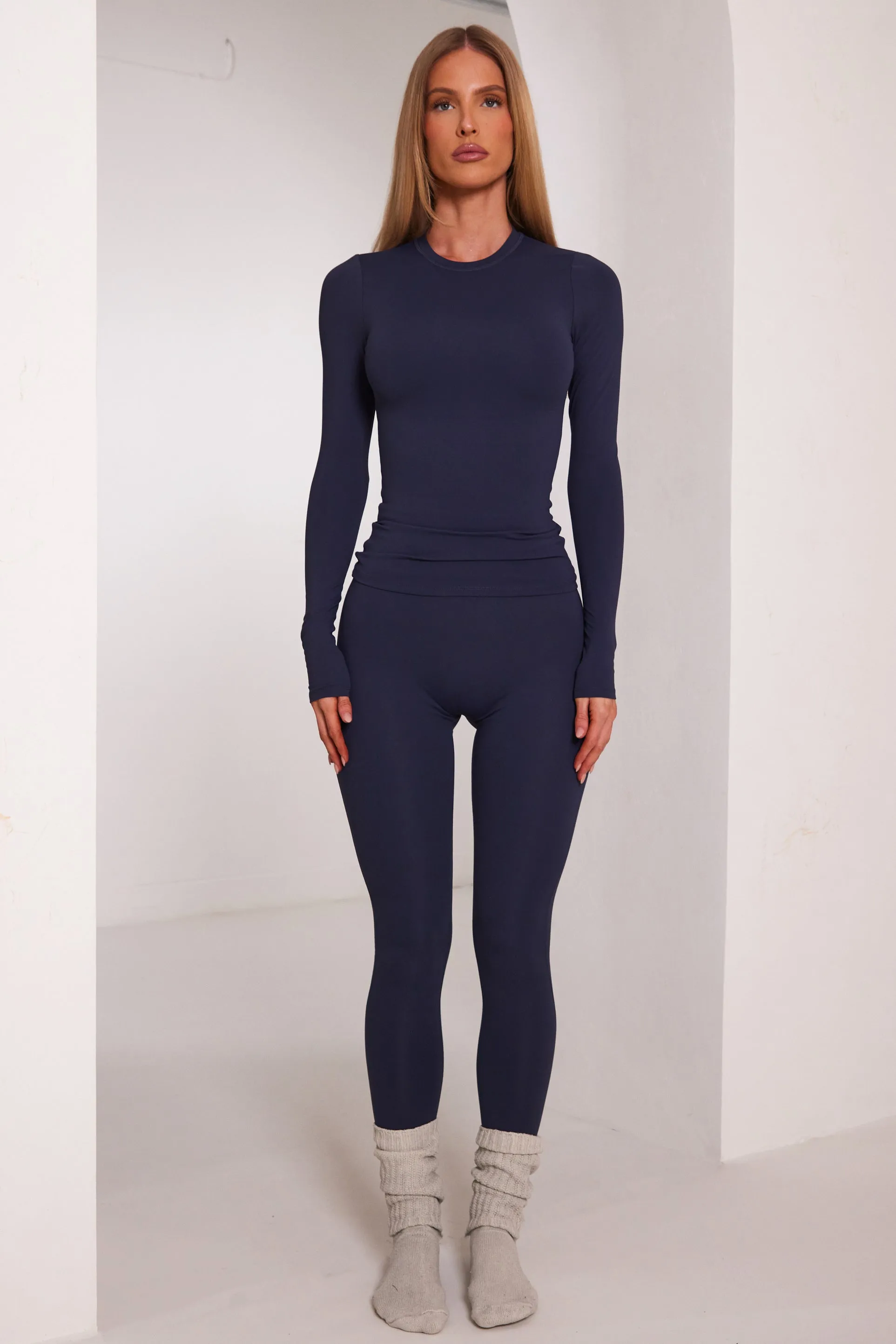 The sculpt leggings - Navy sold by MARS THE LABEL product image thumbnail 4