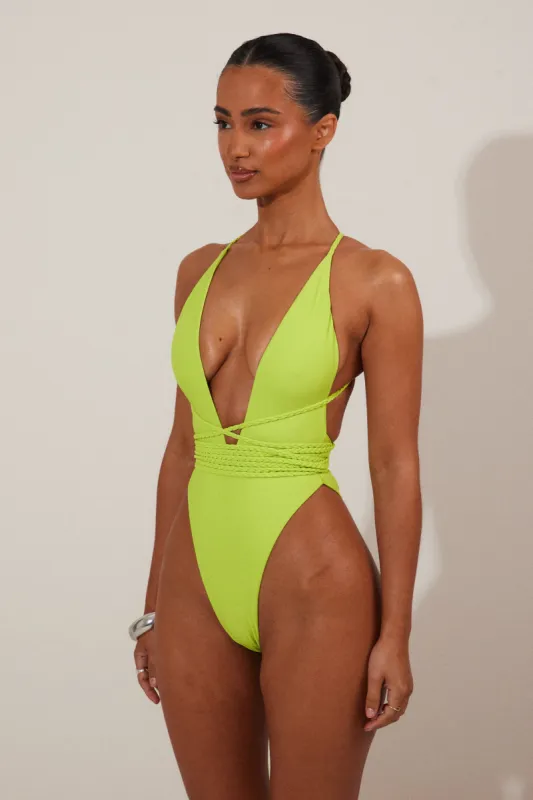 Fishtail Swim - Lime sold by MARS THE LABEL